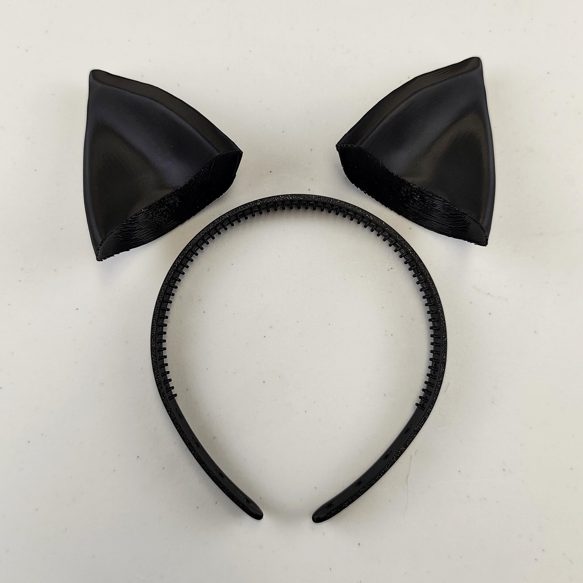 Cat Ears Headband | 3D Printed Cat Ear Headdress | Gothic Cosplay Ears