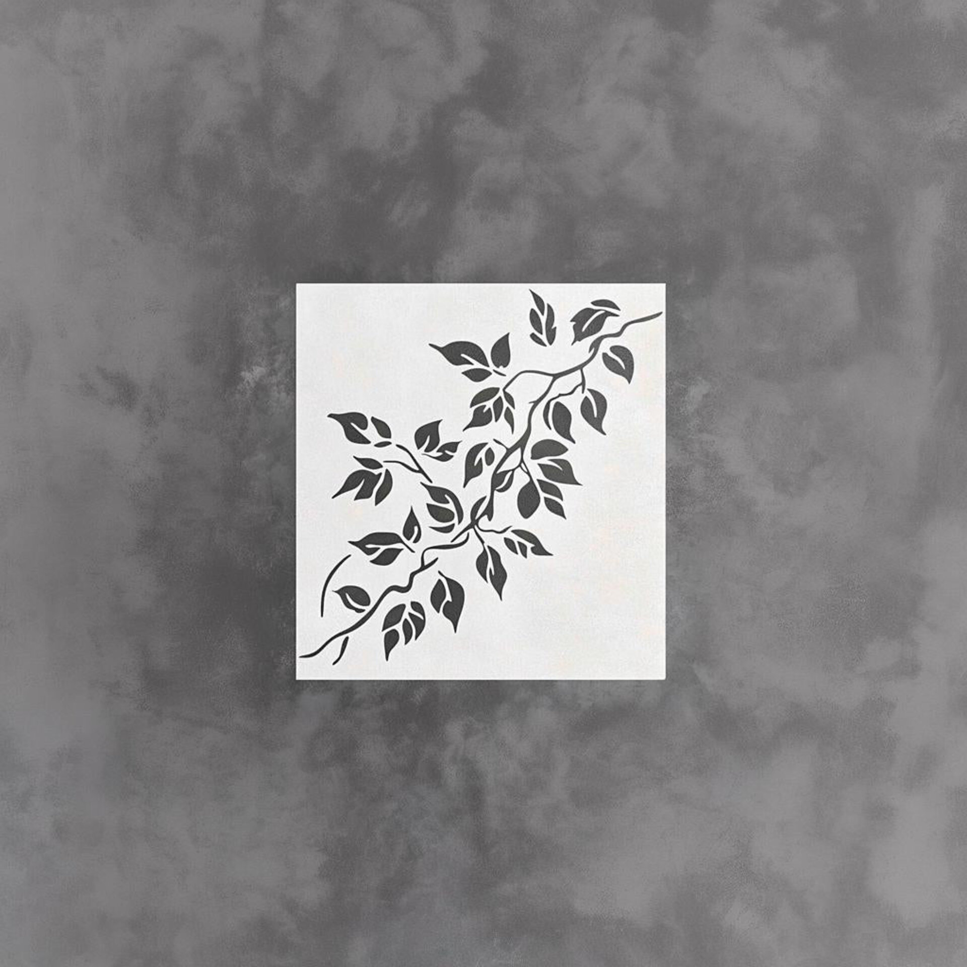 Vine Stencil | 3D Printed Leaf Stencil | Reusable Wall Ivy Painting Stencil