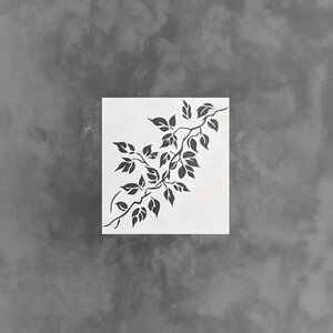 Vine Stencil | 3D Printed Leaf Stencil | Reusable Wall Ivy Painting Stencil