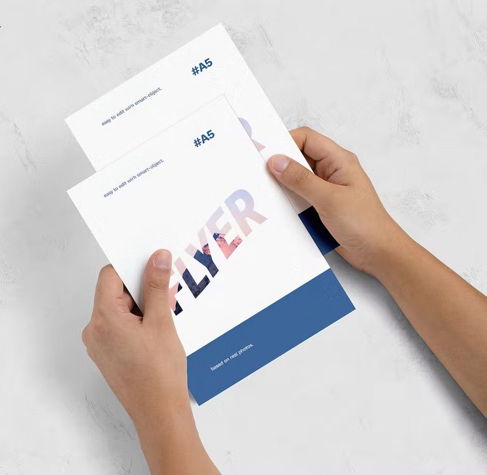 Custom Printed Flyers - Personalized Design Printing Flyer - Customized Single Double Sided Paper Print - Glossy Or Matte Printing Brochure