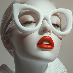 3D Printed Fashion Glasses | Oversized Statement Frames | Cat Eye Glasses