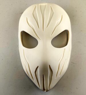 3D Printed Skull Assassin Mask | Tactical Villain Horror Cosplay Mask | Cyberpunk Warrior Halloween Stealth Mask