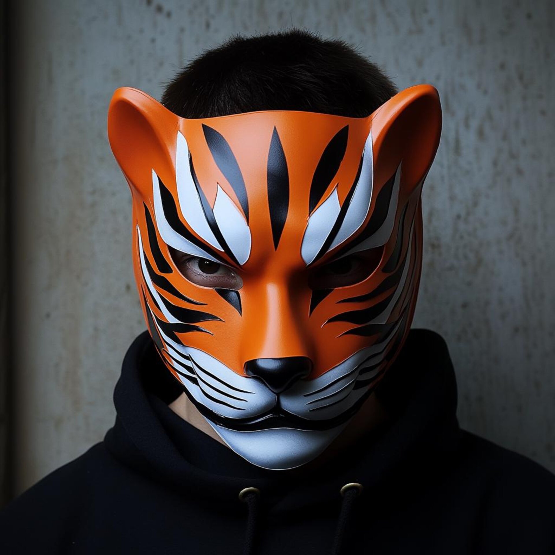 Tiger Mask | Ninja Cosplay Samurai Warrior Mask | 3D Printed Anime Shinobi Mask