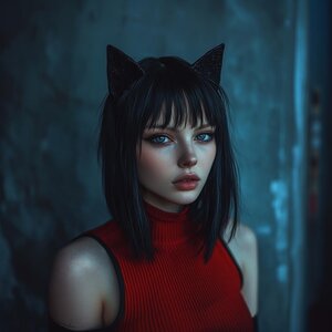 Cat Ears Headpiece | 3D Printed Cat Ears | Cosplay Kitten Ears
