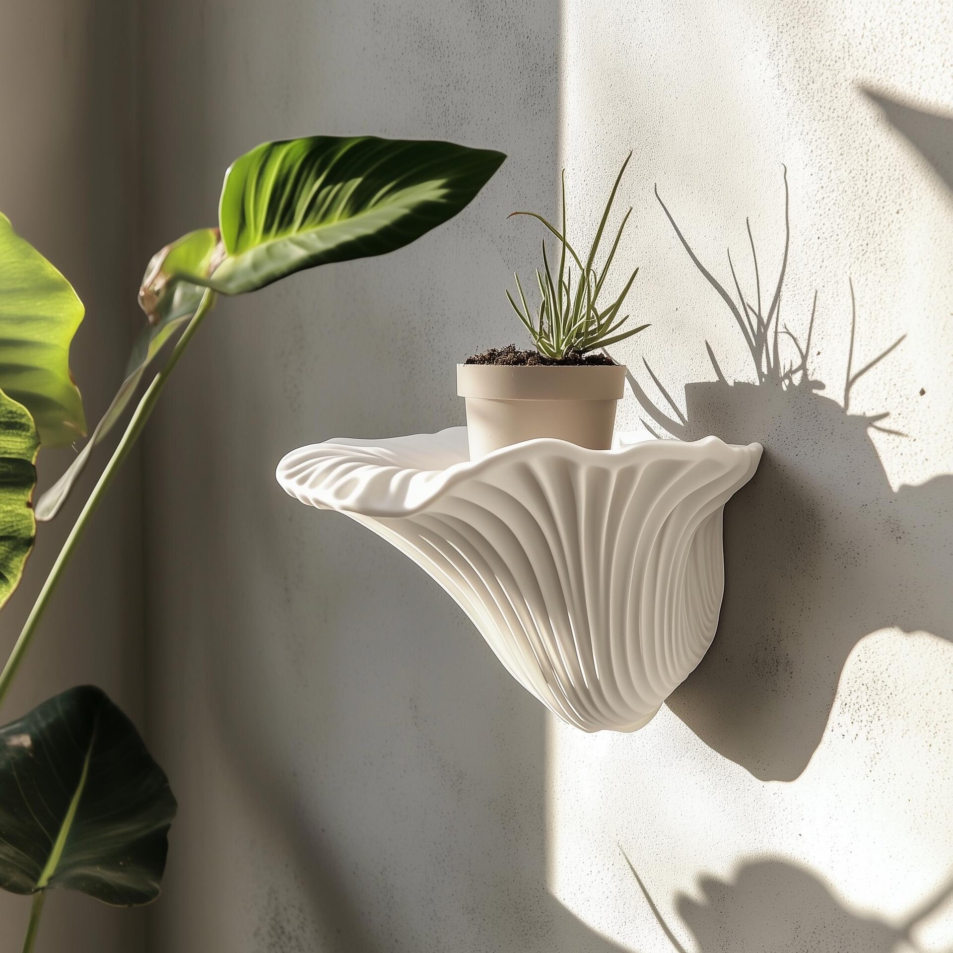 3D Printed Mushroom Wall Shelf | Artist’s Conk